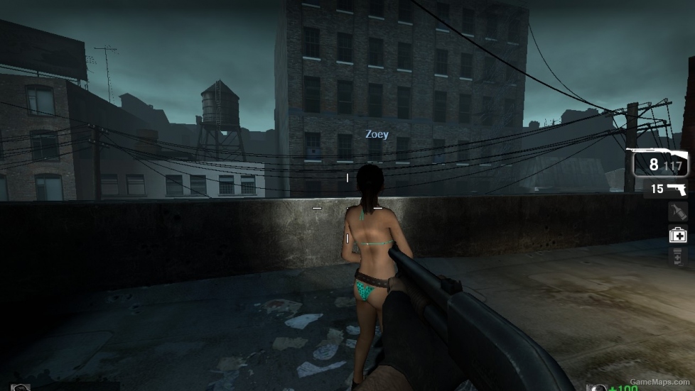 Zoey Cyan bikini (with stars)