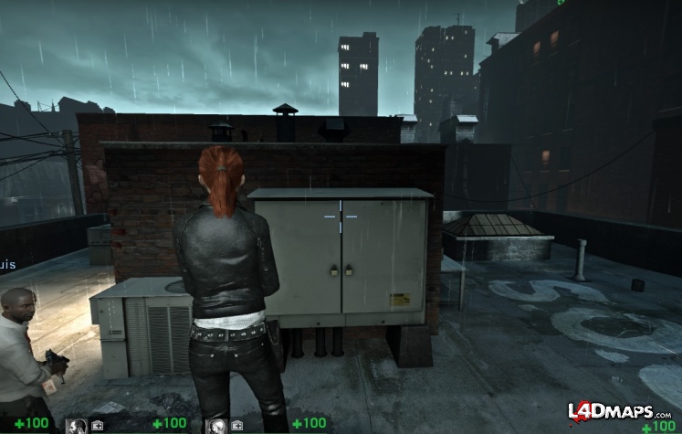 Zoey leather black L4D1