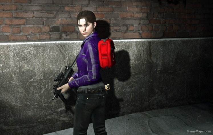Zoey Purple Leather Jacket L4D1