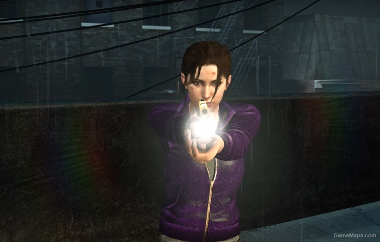Zoey Purple Leather Jacket L4D1