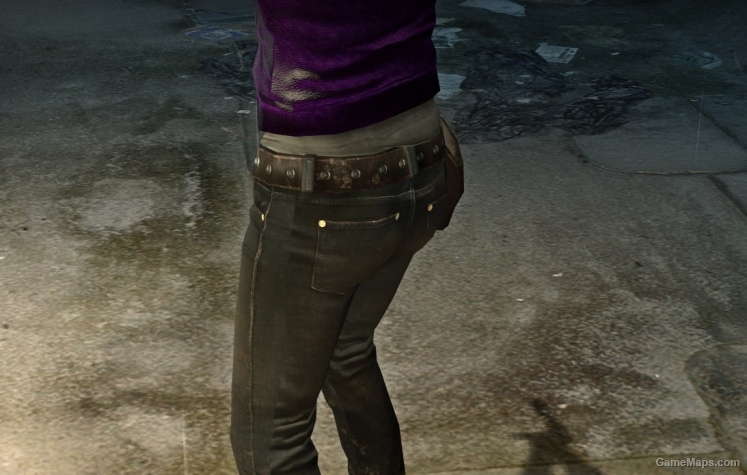 Zoey Purple Leather Jacket L4D1