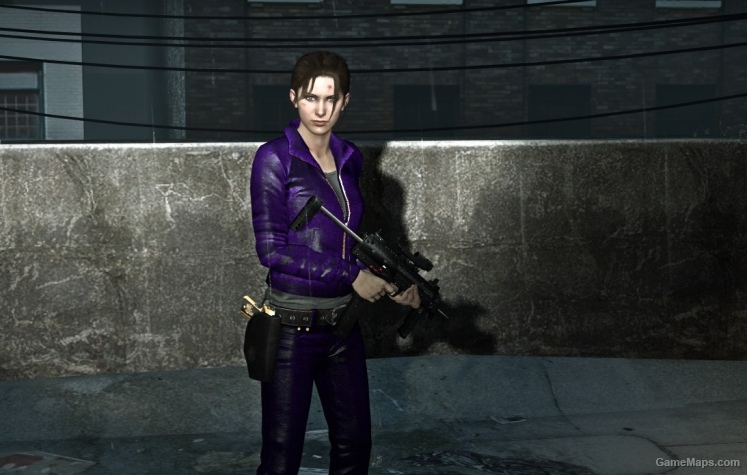 Zoey Purple Leather L4D1