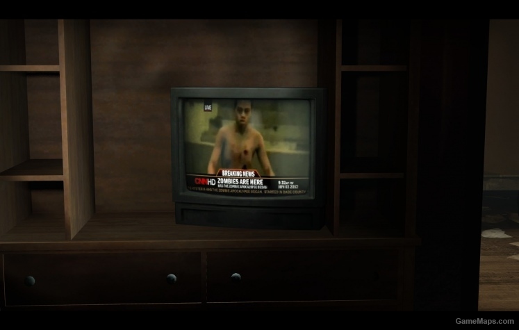 Zombie News on TV (L4D1)