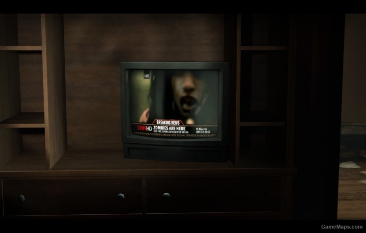 Zombie News on TV (L4D1)