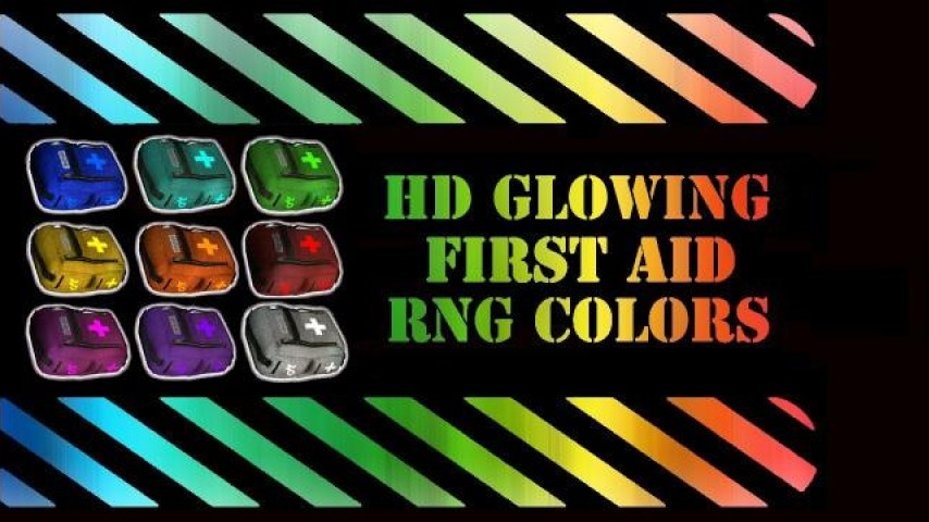HD Glowing First Aid Kit - RNG Colors HD Glowing First Aid Kit - RNG Colors