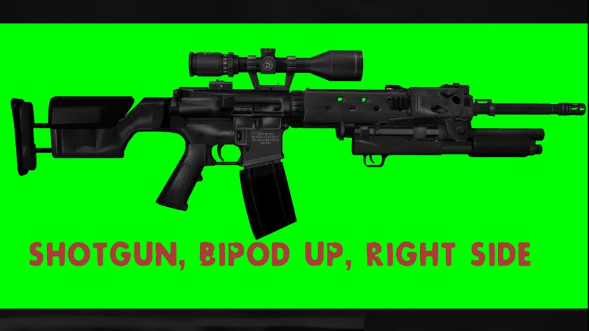 L4D1_SG BP Up Tacticool M16 L4D1_SG BP Up Tacticool M16