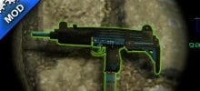 smg tattered black blue L4d1 smg tattered black blue L4d1