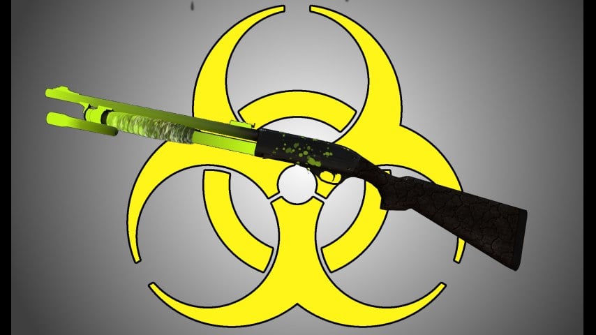 Toxic Hazard Pump Shotgun