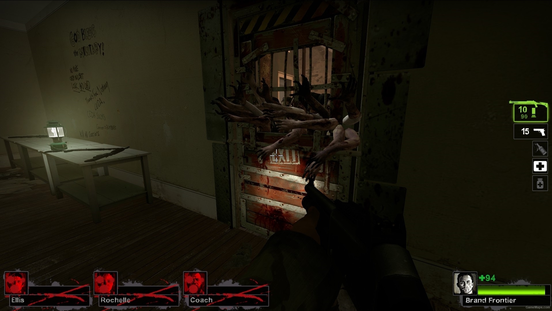 left 4 dead close the saferoom with people outside left 4 dead close the saferoom with people outside