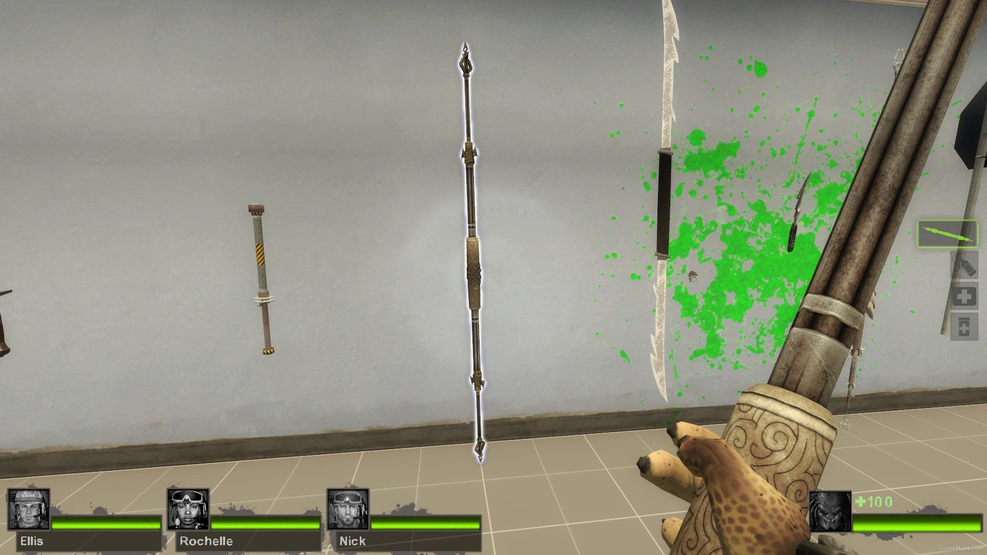 Combistick AVP 2010 Cricket Bat (Left 4 Dead 2) GameMaps