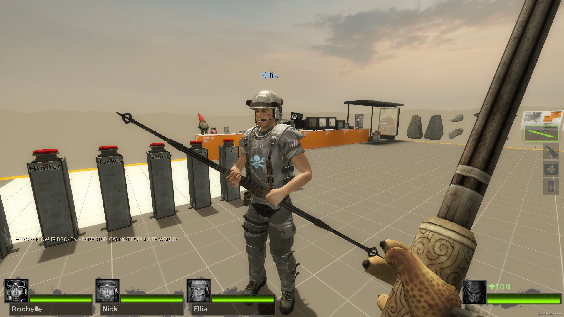 Combistick AVP 2010 Cricket Bat (Left 4 Dead 2) GameMaps