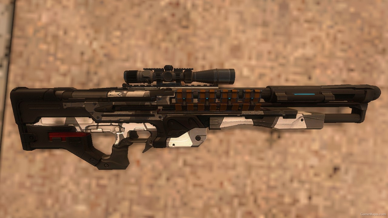 Crysis 2 Gauss Rifle CELL Camo (Left 4 Dead 2) GameMaps