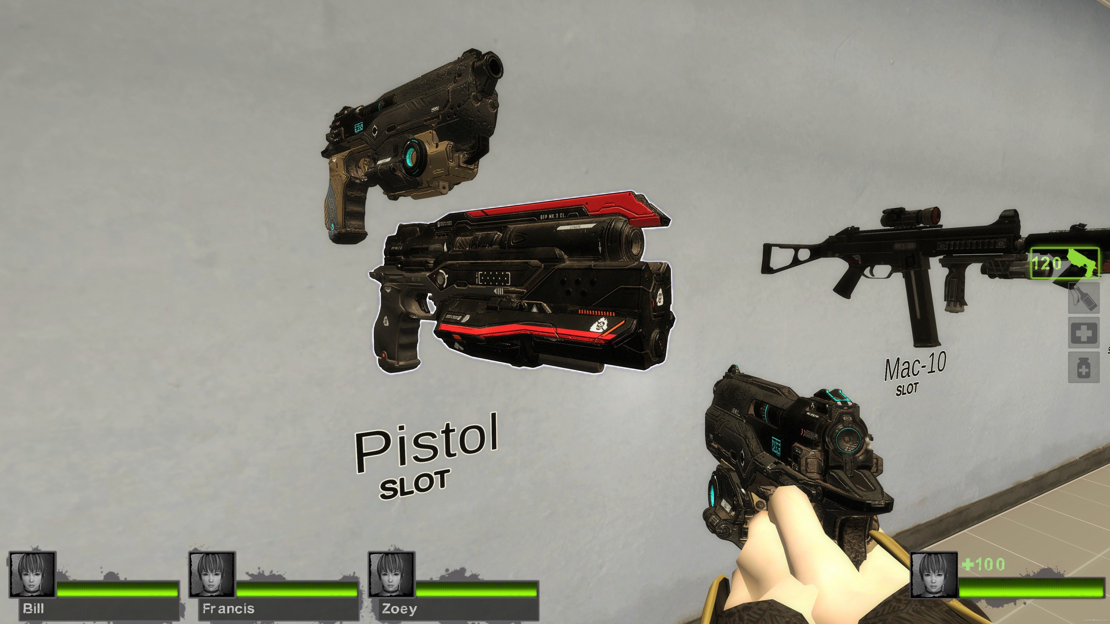 DOOM Pistol (Dual pistols) (Left 4 Dead 2) GameMaps
