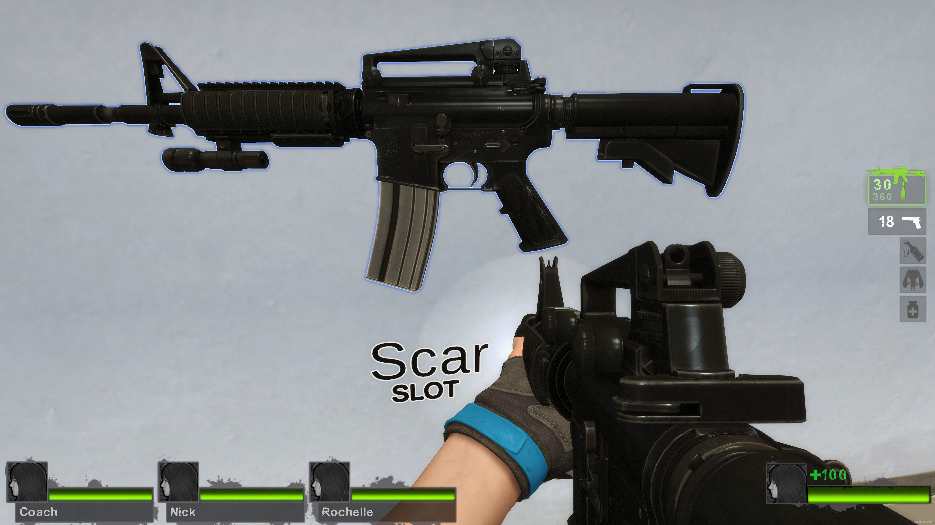 Insurgency M4A1 [Desert Rifle] (request) (Left 4 Dead 2) - GameMaps