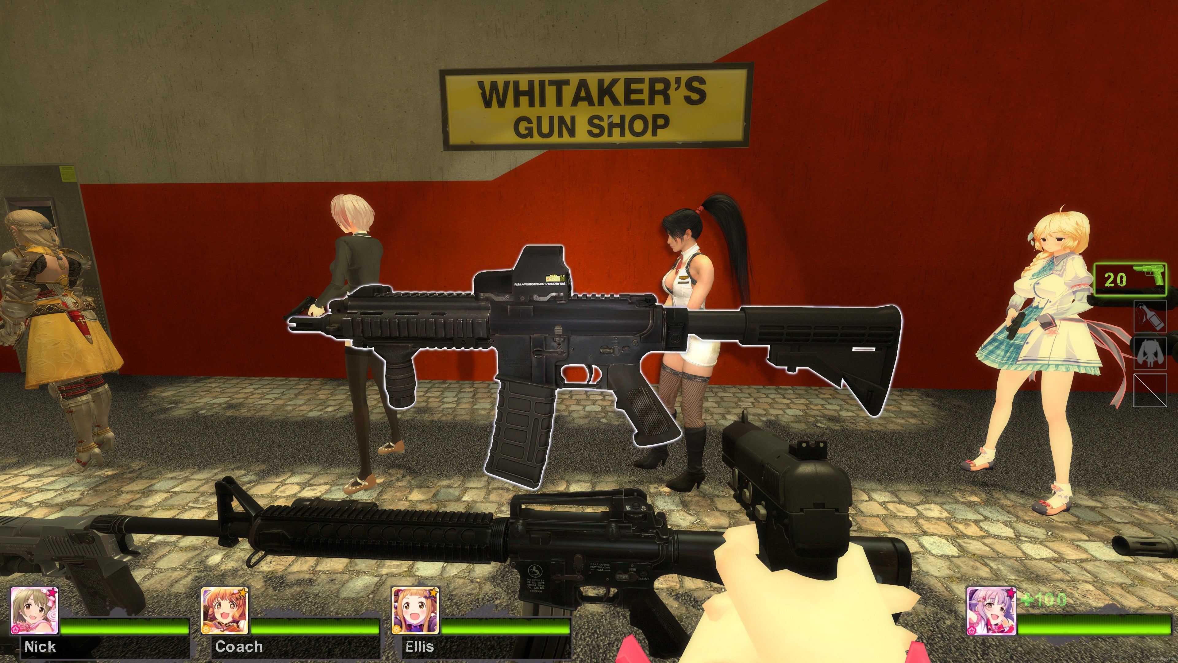 John Wick's Coharie Arms CA-415 v3 (M16A2) (Left 4 Dead 2) - GameMaps