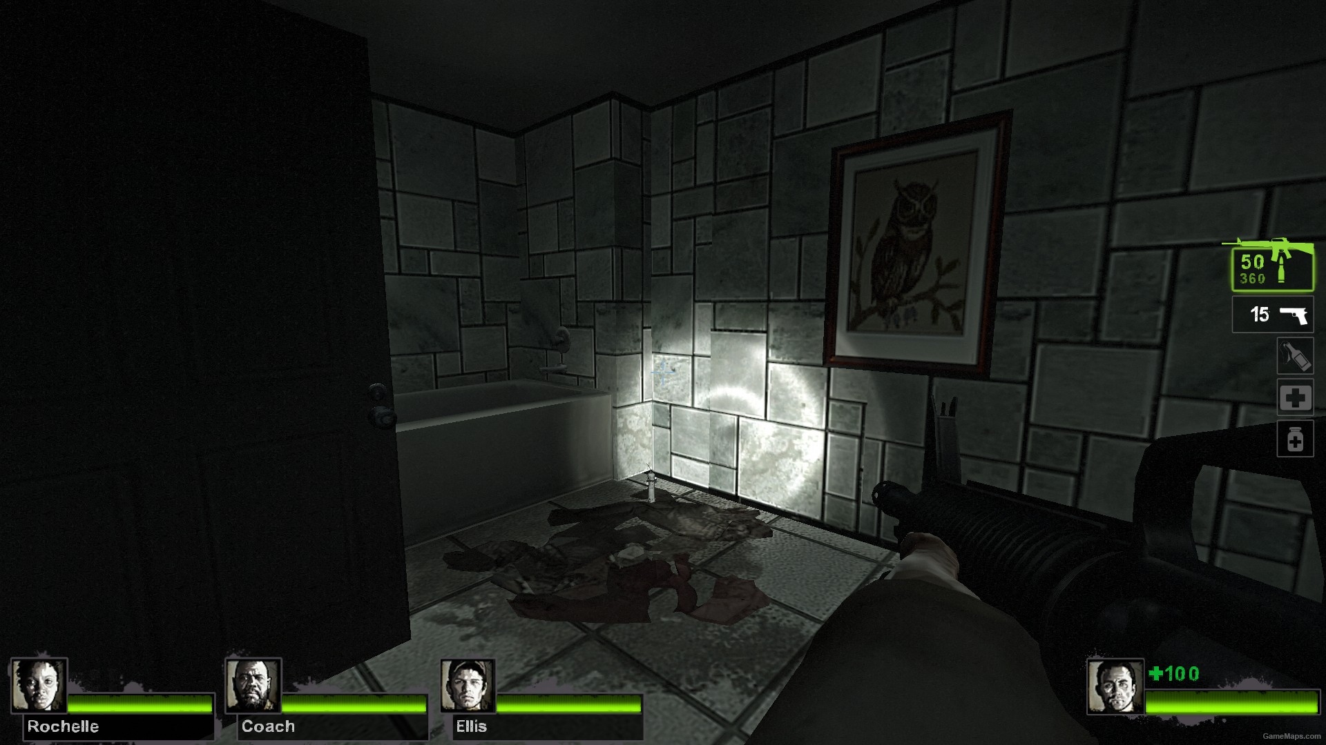 Left 4 dead 2 карта для тестов