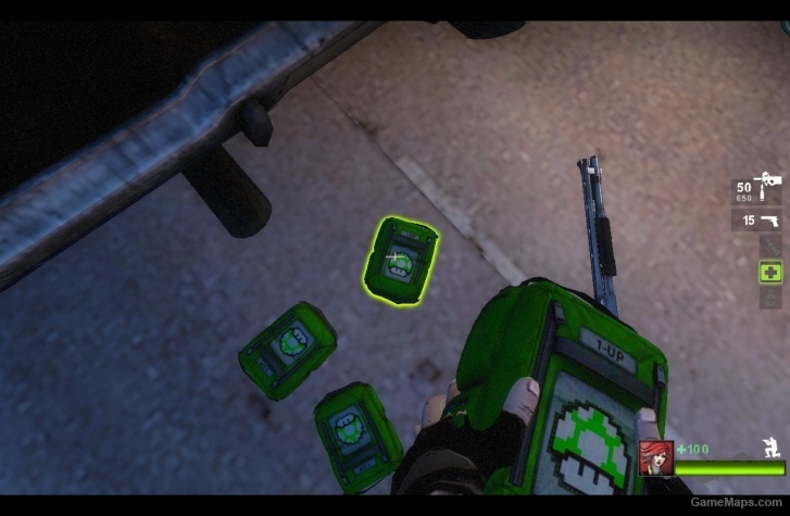 1-UP Medkit with Healing Sound [HQ]