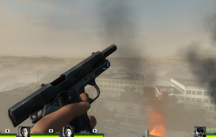 1911's colt pistols bloody