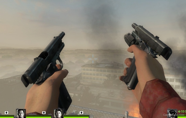 1911's colt pistols bloody