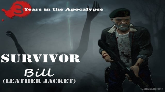3 Years in the apocalypse : Leather jacket Survivor Bil