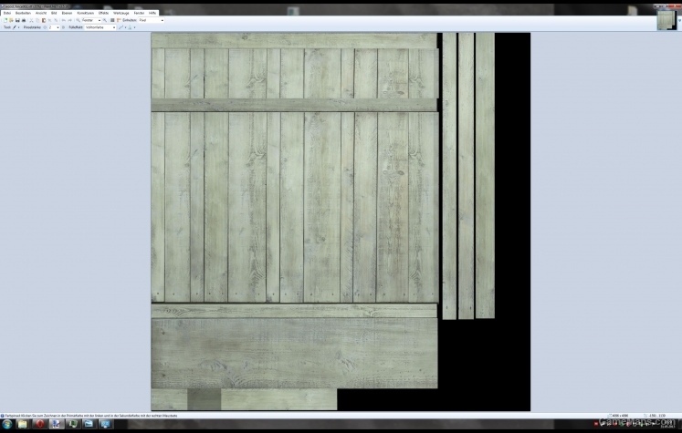 4096 pixel HD wooden fence