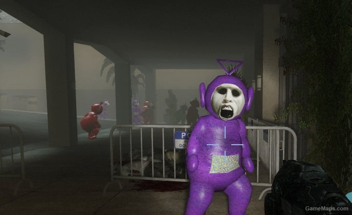 left 4 dead 1 infected Slendytubbies 1 + 2 comons ver.1 (Mod) for