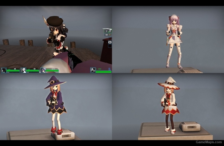 (4 Pack L4D1) CPU candidates Cosplay Pack
