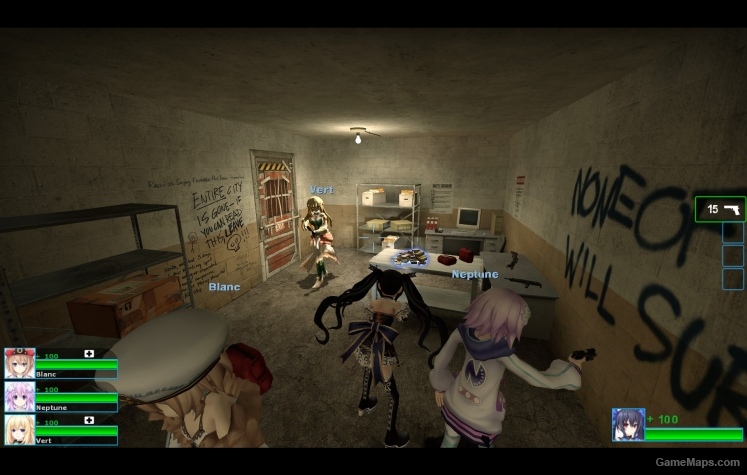 (4 pack L4D1 Survivors) Human goddesses