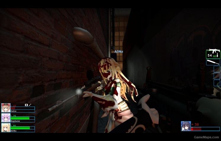 (4 pack L4D1 Survivors) Human goddesses