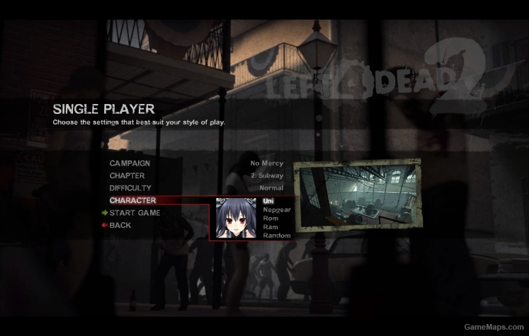 (4 pack L4D1 Suvivors) CPU Candidates