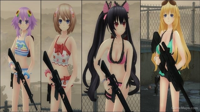 (4 pack L4D2) CPU swimsuit (Neptunia V)