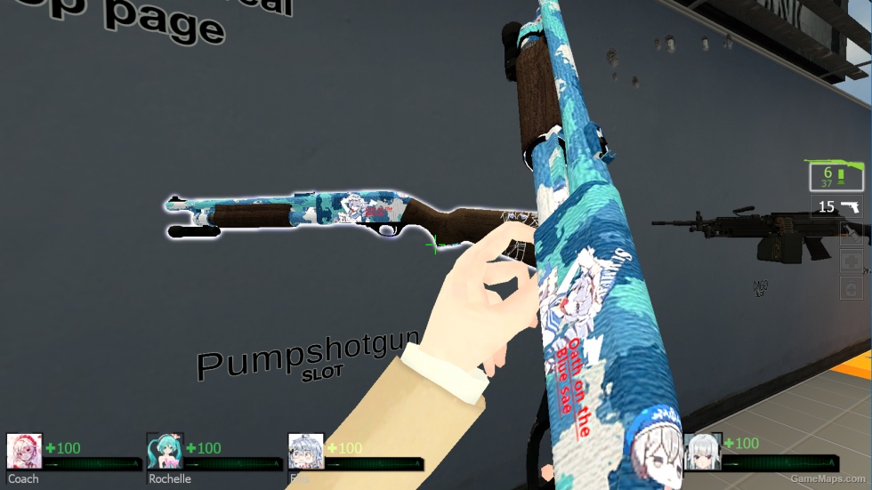 崩坏3三种布洛丽亚动态发光迷彩皮肤木喷 # bronya 3 kinds of dynamic glowing skin shotgun wood