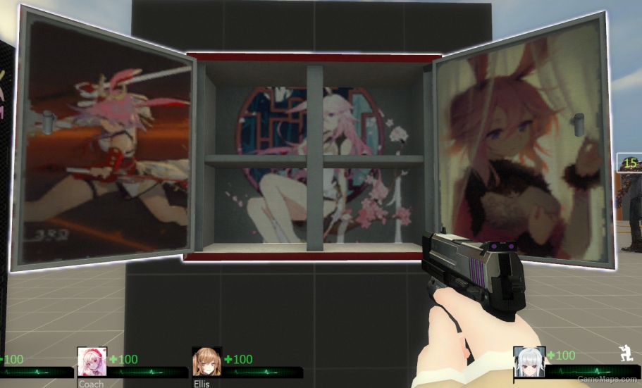 崩坏3八重樱贴图医疗箱 # yae sakura medical cabinet