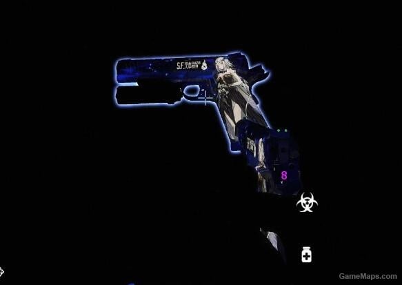 少女前线 铁血工造猎手裳夜落蛾PT1911替换马格南/ (Girls' Frontline Hunter）replace Magnum