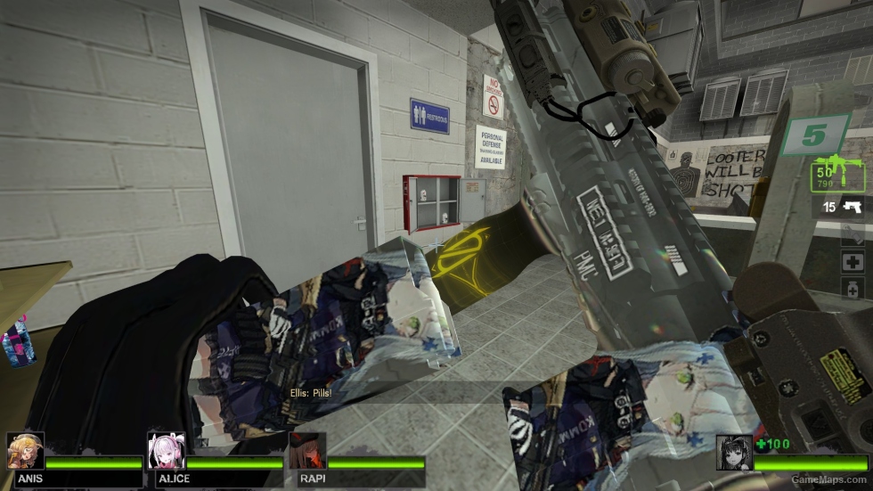 【老婆枪】少女前线 HK416 T1 - 警戒线