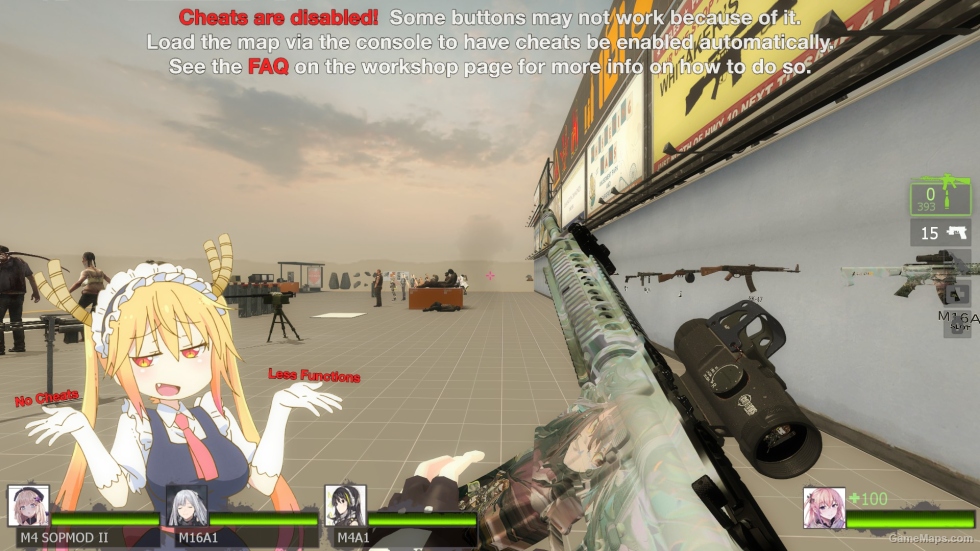少女前线 丹德莱 (M4A1) 替换 M16 / (Girls' Frontline Dandely (M4A1) replace M16