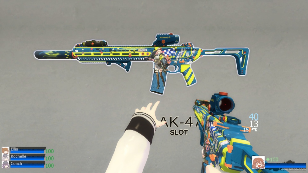 少女前线 主题 SIG MCX 替换 AK47 （Grils Frontline's style SIG MCX replace AK47）