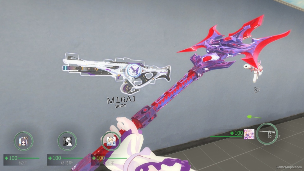 少女前线×CODM ICR-紫蔓藤华武器MOD