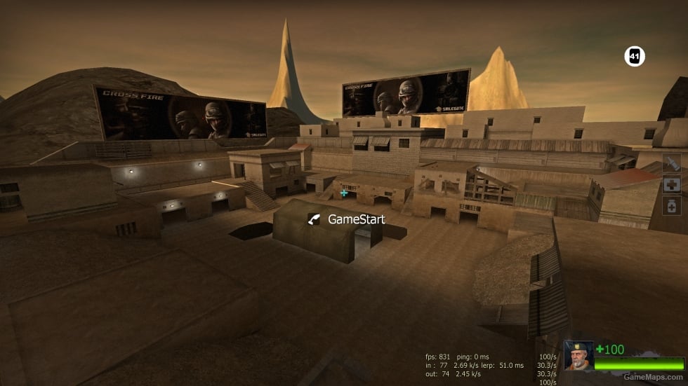 神秘营地+绝命之谷+水之城+瓦尔基里 (CrossFire Coop Map)