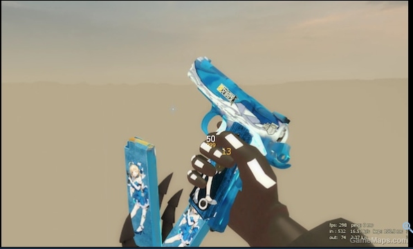 少女前线 M1911天空的击破者替换pistol/ (Grils Frontline M1911）replace Pistol
