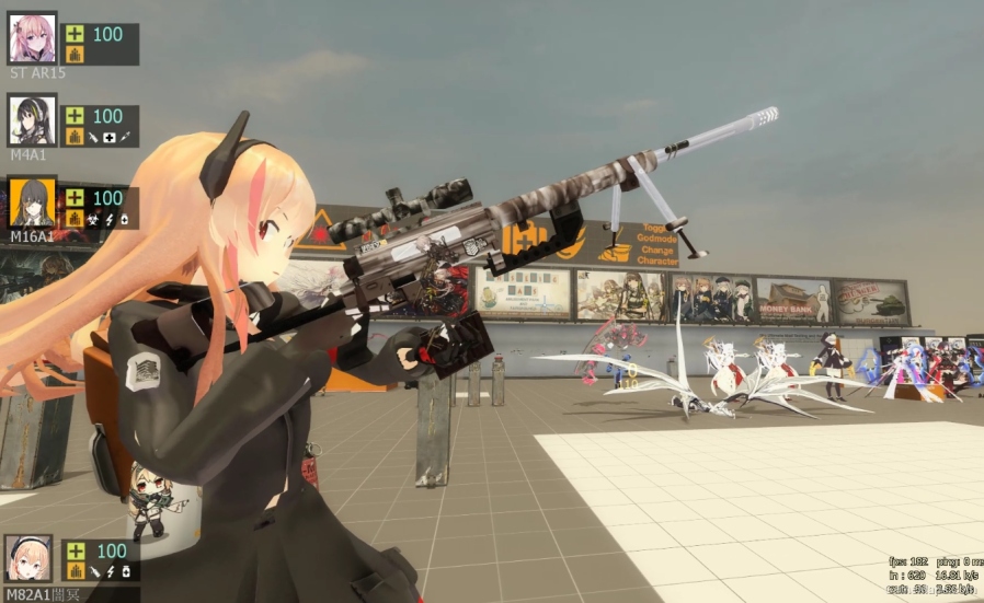 少女前线 M200替换AWP/ (Girls' Frontline M200）replace AWP