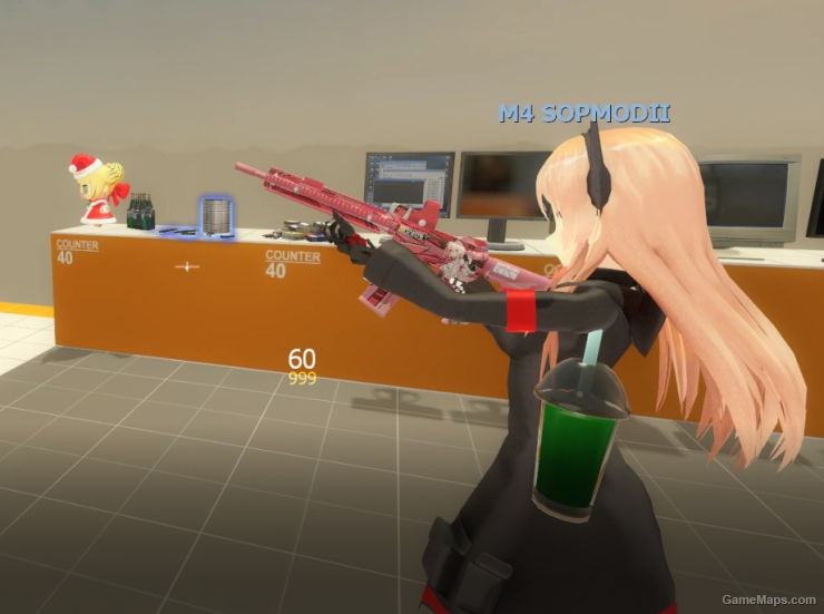 少女前线 M4SOPMOD2被守护的宠爱者替换SG552/ (Girls' Frontline M4SOPMOD2）replace SG552