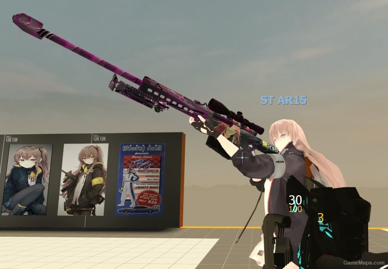 少女前线 M82A1伪神的启示替换Hunting Rifle/（Girls Frontline M82A1）replace Hunting Rifle