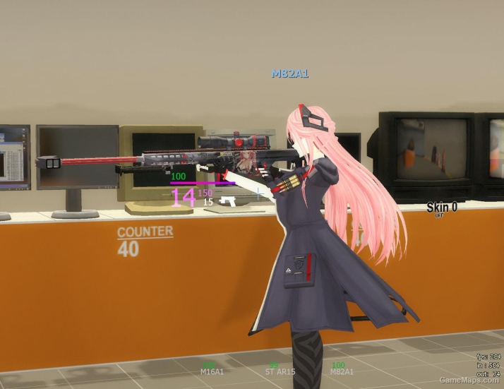 少女前线 M82A1 替换 hunting rifle (Girls'Frontline M82A1) replace hunting rifle