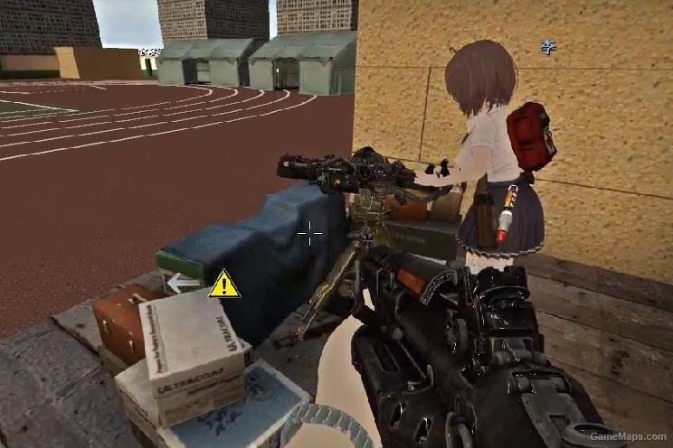 德军总部 MG60架设机枪 / Wolfenstein MG60 Erecting type （or M2 HB）