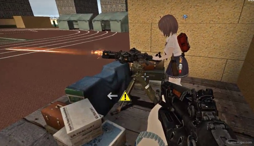 德军总部 MG60架设机枪 / Wolfenstein MG60 Erecting type （or M2 HB）