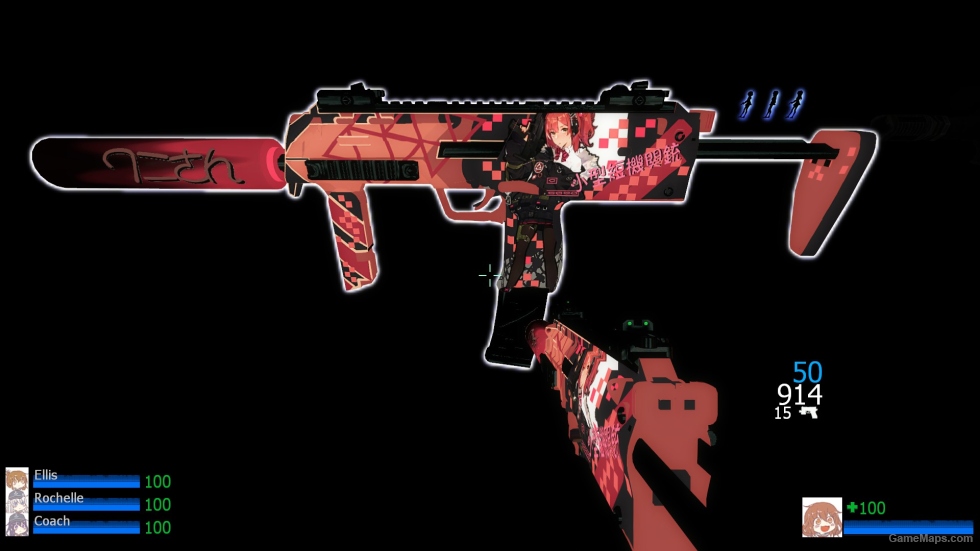 少女前线 MP7 替换 mac-10 (Grils Frontline MP7 replace mac-10)