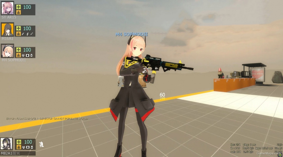 少女前线 RO635替换Uzi/ (Grils Frontline RO635）replace Uzi