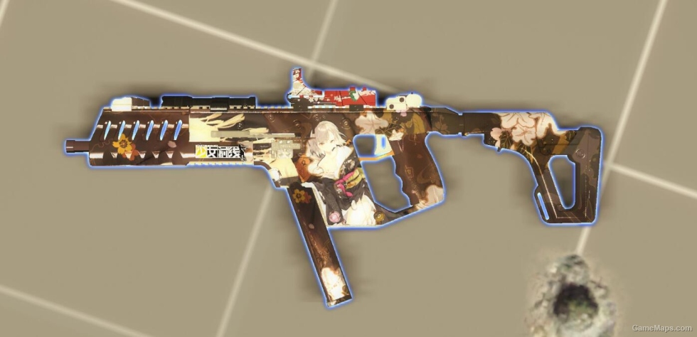少女前线 Vector携枝踏玉尘替换MP5(Girls' Frontline Vector) replace MP5 [animated skin]