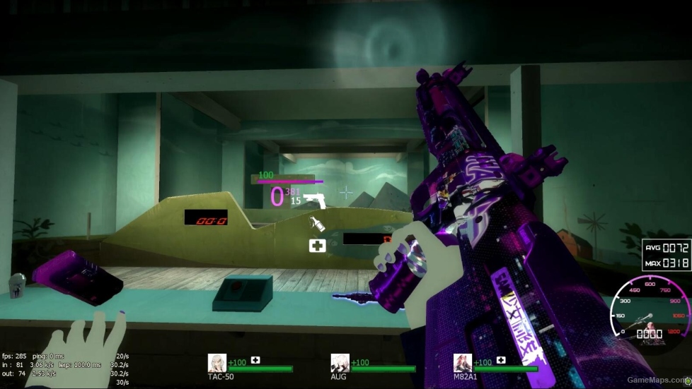 少女前线 x VA11-HallA 吉尔斯汀雷 替换 Scar (MW22 RM277 Jill Stingray replace Scar)